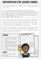 Vorschau - Arbeitsblätter - All abut Rosa Parks - Reading Comprehension (2-fach differenziert + Conversation Strips) - Seite 1