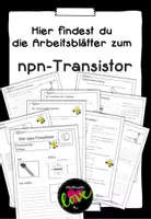 Vorschau - Arbeitsblätter - Der npn-Transistor und seine Grundschaltungen - Deckblatt