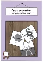 Vorschau - Bildkarten - Positionskarten Ethik - Dilemmata - Deckblatt