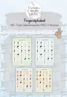 Vorschau - Fördermaterial/Inklusion - Fingeralphabet, ABC-Poster - Deckblatt