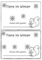 Vorschau - Unterrichtsreihen - Forscherheftchen "Tiere im Winter" - Seite 2