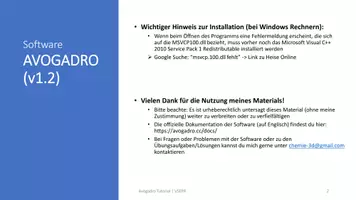 Vorschau - Präsentationen/Tafelbilder - Tutorial: VESPR/Elektronenpaarabstoßung mit der Software Avogadro - Seite 2