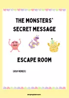 Vista previa - Hojas de trabajo - Escape room: the monsters' message - página 1