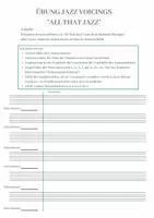 Vorschau - Arbeitsblätter - Jazz Akkorde üben - All That Jazz - Jazz Voicings mit Lösung - Deckblatt