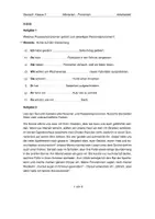 Vorschau - Arbeitsblätter - Aufgabenblatt Deutsch: Wortarten - Pronomen (5. Klasse) - Seite 1
