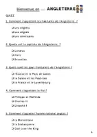 Aperçu - Feuilles d'exercices - Mini Tour d'Europe : l'Angleterre - Page 3