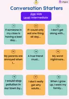 Vorschau - Aufgabenkarten - Conversation Starters for All Levels, Speaking Activity - Seite 3