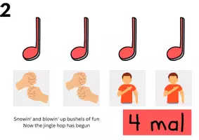 Vorschau - Spiele - Body Percussion Weihnachtslied ab Klasse 3 - Seite 2
