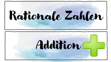 Vorschau - Poster - Rationale Zahlen - Tafelkarten - Seite 1