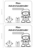 Vorschau - Stationenlernen - Weihnachten Mini-Adventskalender Klasse 2 | Deutsch Mathe - Seite 3