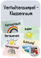 Vorschau - Präsentationen/Tafelbilder - Verhaltensampel Verstärkersystem Klassenraum - Deckblatt