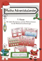 Vorschau - Arbeitsblätter - Mathe - Adventskalender Klasse 1 - Deckblatt