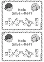 Vorschau - Arbeitsblätter - Einfache Silben markieren im Anfangsunterricht - ein Selbstlernheft mit 20 Seiten - Seite 2