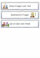 Vorschau - Merkblätter - LESESTRATEGIEN Fächer / Merkhilfe - Seite 3