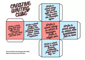 Vorschau - Arbeitsblätter - Creative Writing Cubes - Seite 3