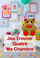 Aperçu - Jeux - Jeu de Vocabulaire 'Ma Chambre' Trouver Quatre - Page de couverture