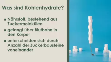 Vorschau - Präsentationen/Tafelbilder - Kohlenhydrate (Präsentation) - Seite 1