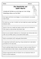 Vorschau - Arbeitsblätter - Die Geschichte von Sankt Martin - Seite 3