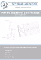 Vista previa - Hojas de trabajo - Diagrama de asignación de terminales: Ejercicio práctico - Portada