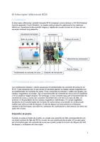 Vista previa - Hojas de trabajo - El interruptor diferencial: explicaciones y ejercicios - página 2