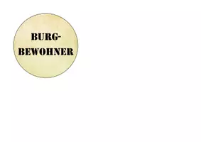 Vorschau - Stationenlernen - Burgbewohner - Legekreis - Seite 1