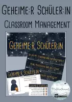 Vorschau - Poster - Geheimer Schüler:in, Feedbackmethode - Deckblatt