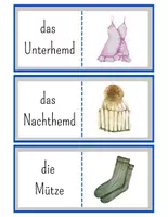 Vorschau - Spiele - Domino / Lesespiel zum Thema Kleidung - Seite 2