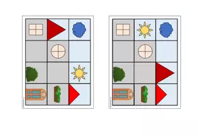 Vorschau - Spiele - visuelle Wahrnehmung, Zuordnung, Förderung. räumliche Orientierung - Seite 3