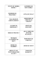 Aperçu - Jeux - ANIMATION / Cartes d'idées de conversation ou de débat 6-12 ans - Page 1
