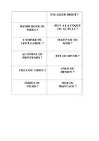 Aperçu - Jeux - ANIMATION / Cartes d'idées de conversation ou de débat 6-12 ans - Page 3