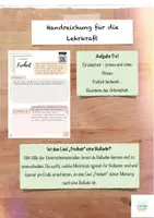 Vorschau - Arbeitsblätter - Balladen differenziertes Materialpaket inklusive Lernvideo SEK 1 - Seite 3