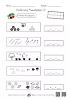 Vorschau - Arbeitsblätter - Einführung in die Addition (4 AB + Tafelmaterial + Plakate + Lernvideolinks) - Seite 2