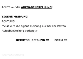 Vorschau - Fördermaterial/Inklusion - Plakat Stellungnahme Merkblatt Poster Hauptschulabschluss - Seite 2