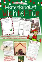 Vorschau - Stundenentwürfe - Materialpaket Wichtel-Tür: Wichteltagebuch und mehr - Deckblatt