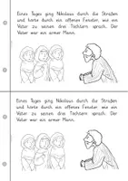 Vorschau - Arbeitsblätter - Nikolaus Lese- und Malheft - Seite 3