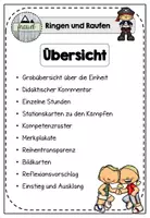 Vorschau - Stundenentwürfe - Sport Grundschule: Ringen und Raufen – komplette Einheit ‚Piratenausbildung - Seite 3