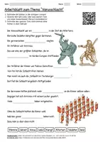 Vorschau - Arbeitsblätter - Arbeitsblatt "Varusschlacht" + Onlineübung & MP3 + Mindmap + Infografik - Deckblatt