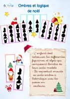 Aperçu - Jeux - Ombres et logique de noël: reconstitue l'image... - Page de couverture