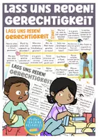 Vista previa - Juegos / Gamificación - Gerechtigkeit Deutsch juego Alemán B2 - C1 - Portada