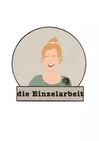 Vorschau - selbst erstellte Cliparts/Grafiken - Icon Einzelarbeit 1 - Deckblatt