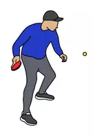 Vorschau - Poster - Tischtennis. Bewegungsreihe zum Vorhand-Konterschlag. Poster - Seite 2