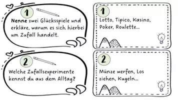 Vorschau - Aufgabenkarten - Wahrscheinlichkeitsrechnung - Aufgabensammlung für Schnelle, Jg. 8-10 - Seite 2
