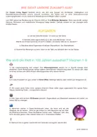 Vorschau - Stundenentwürfe - SuS entwickeln Zukunftsvisionen - Seite 1