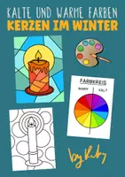 Vorschau - Stundenentwürfe - Warme & Kalte Farben im Winter - Kerzen - Deckblatt
