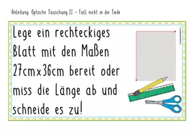Vorschau - Stundenentwürfe - Kunststunde: Fall nicht in die Tiefe (Optische Täuschung) (A3) - Seite 3