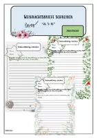 Vorschau - Arbeitsblätter - Weihnachtsbriefe schreiben, differenziert, Jg. 5-6 - Deckblatt