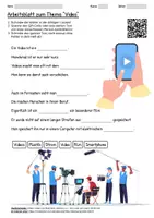 Vorschau - Arbeitsblätter - Arbeitsblatt "Video" + Onlineübung & MP3 + Mindmap - Deckblatt