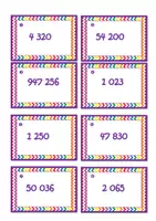 Aperçu - Feuilles d'exercices - Kit pédagogique sur la numération jusque 10 000 P4 - Page 1