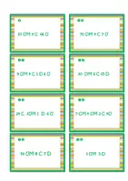 Aperçu - Apprentissages en autonomie - Math SCN Cartes de numération (1) avec correctif P4 - Page 1