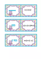 Aperçu - Apprentissages en autonomie - Math SCN Dominos numération (2) P3 - Page de couverture